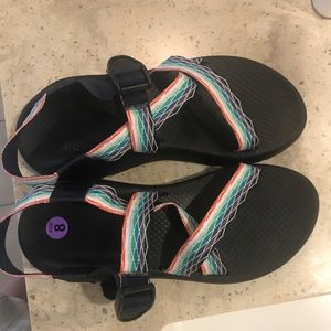 Like New Chaco ZX1 Classic Multicolor Crisscross